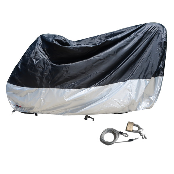 Motorcycle Covers Waterproof Weather Resistant Motorcycle Scooter Cover for 86in Motorcycle -Large