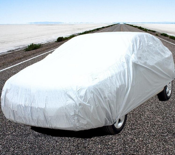 Indoor Outdoor Full Car Cover single-deck Sun UV Snow Dust Resistant Protection Size S M L XL XXL PEVA material