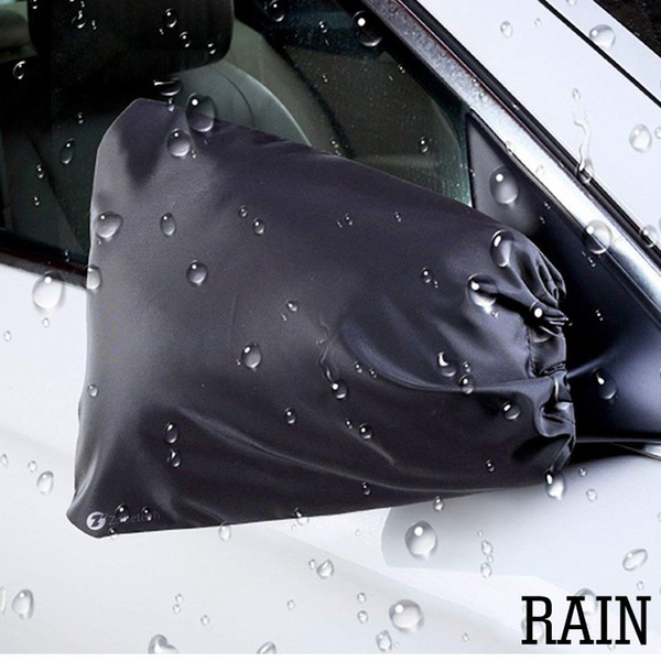 Universal Car Side View Mirror Covers Dust Rain Snow Ice Protective Cover For Cars SUV Truck Van