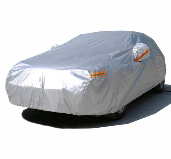 Waterproof car covers outdoor sun protection cover for car reflector dust rain snow protective suv sedan hatchback full