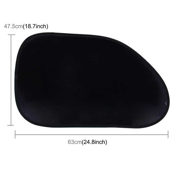 2PCS Car Window Sunshade Cover Block Car Static Cling Visor Shield Screen Interior Accessories