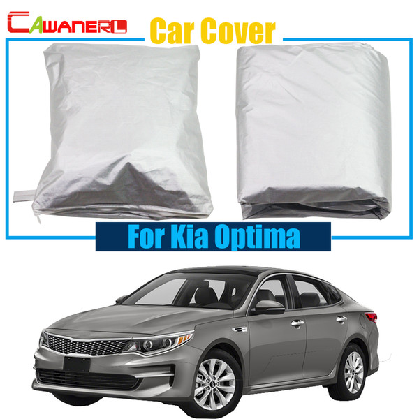 Cawanerl Car Cover UV Anti Sun Shade Rain Snow Resistant Protector Cover For Kia Optima Free Shipping !