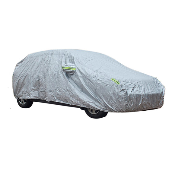 Full Car Cover Outdoor Sunshade Snow Covers Windproof Dustproof Protection Automobile Accessories