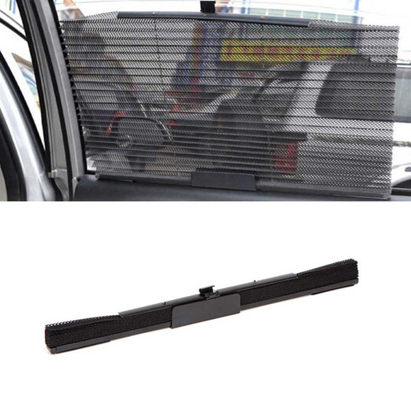 Car Window Sunshade Curtain Black Side Rear Glass Sunshade Sun Shade Cover Mesh Visor Shield Auto Windshield Sun Shade Protector