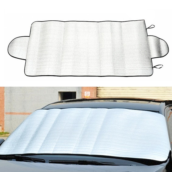 Car-styling Car Covers Windscreen Cover Heat Sun Shade Anti Snow Frost Ice Shield Dust UV Protector Winter 150*70cm Window Film