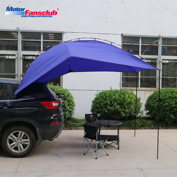 1pcs Universal Car Cover Sun Shelter Camping Tent Awning Accessories Supplies Waterproof 4-5 Person Outdoor Parking Shed Canopy