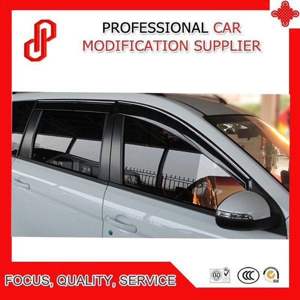 High Quality Injection molding trim vent shade rain sun wind deflector window visor for S-Cross