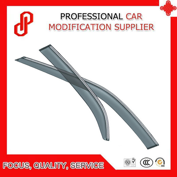 High Quality Injection molding trim vent shade rain sun wind deflector window visor for LANCER