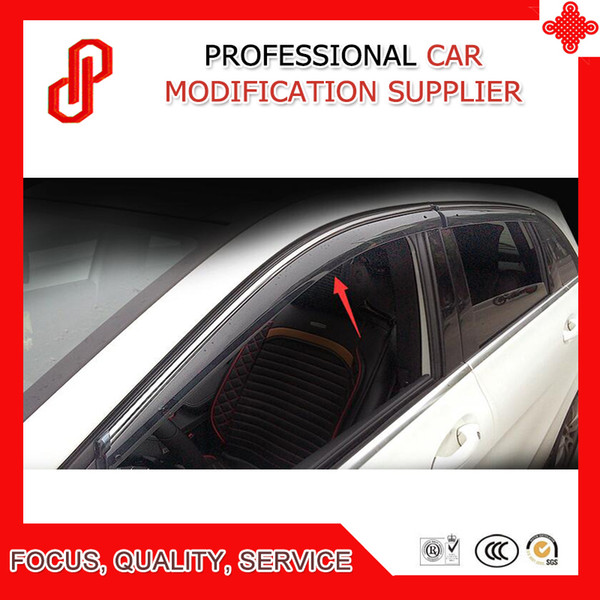 High Quality Injection molding trim vent shade rain sun wind deflector window visor for B class B179 B180 B200 B220 B260 09 - 18