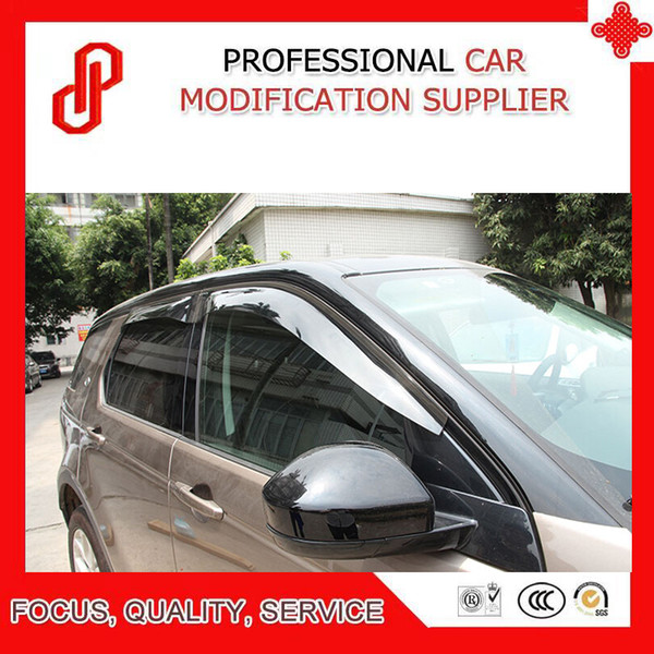 High Quality Injection molding trim vent shade rain sun wind deflector window visor for Discovery Sport