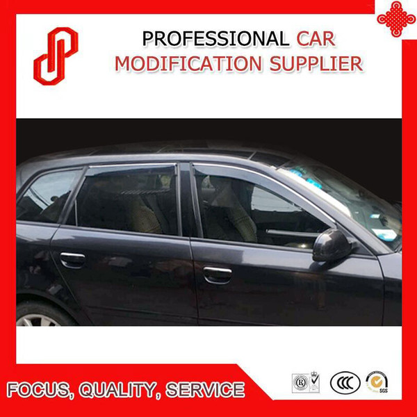 High Quality Injection molding trim vent shade rain sun wind deflector window visor for A3 2009-2013 2014-2017