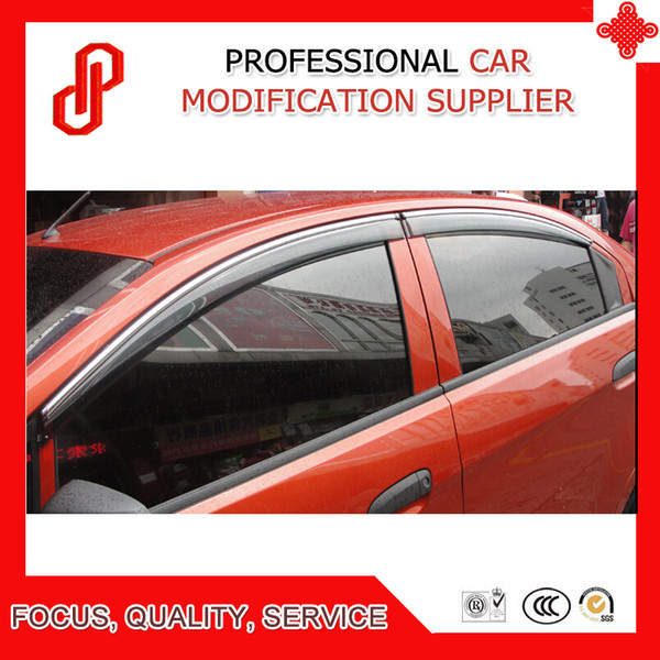 High quality Injection molding trim vent shade rain sun wind deflector window visor for Sail 2010 11 12 13 14 2015 16 2017