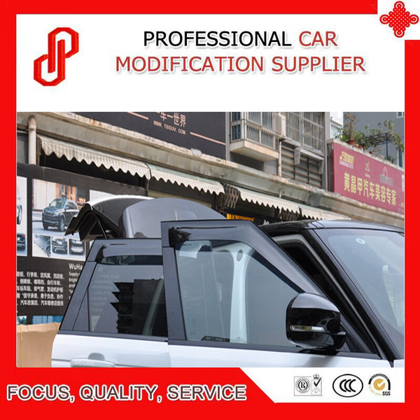 High Quality Injection molding trim vent shade rain sun wind deflector window visor for discovery 4