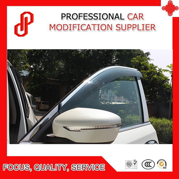 High Quality Injection molding trim vent shade rain sun wind deflector window visor for Corolla 2008 2009 2010 11 12 13 14 15 16