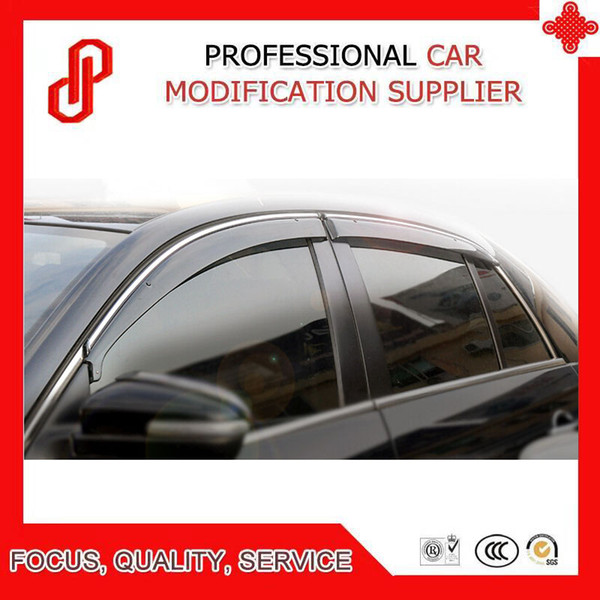 High Quality Injection molding trim vent shade rain sun wind deflector window visor for BORA