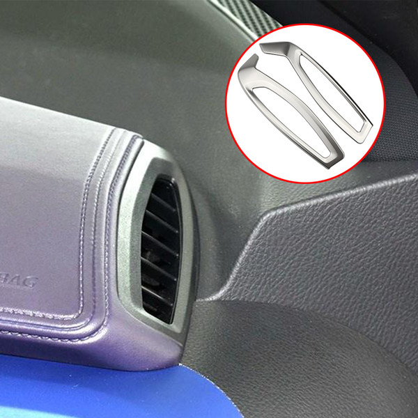 Zlord Car Interior Air Vent Protection Cover Air Condition Outlet Sticker for Toyota C-HR CHR 2016 - 2018 Accessories