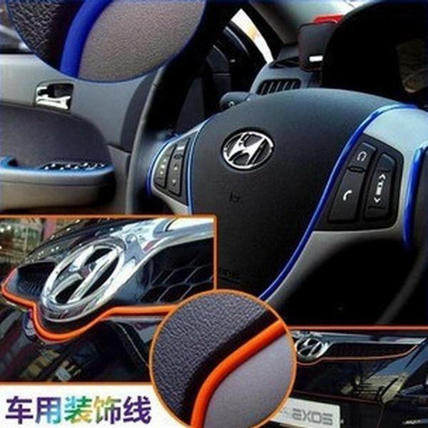 1(Pack) 10 Meters Decorative Thread Sticker,Indoor Pater,Car Body Decals,Tags,Car Stickers Products,Parts,Accessory 870300