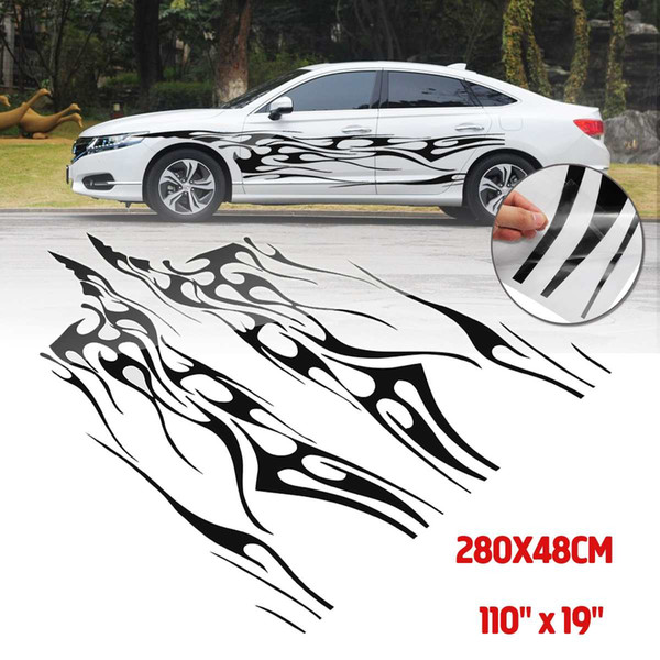 280X48cm Car Decal Sticker Vinyl Cover Stickers Decorative Bandage Waterproof Universal