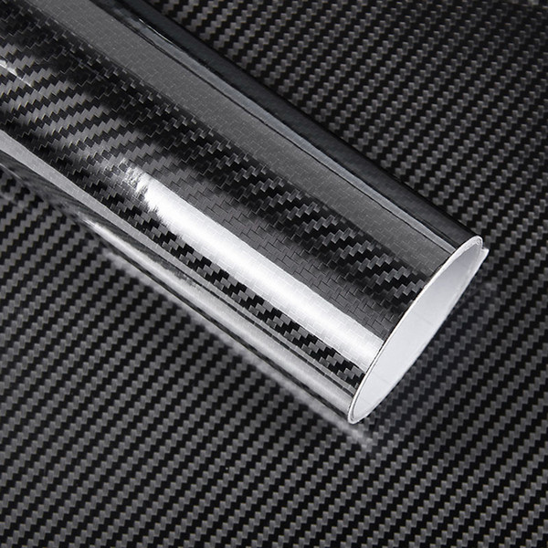 wholesale Black 5D Vinyl Film Carbon Fiber Car Wrap Film Carbon Fiber Car Sticker Accessory Auto Film car styling