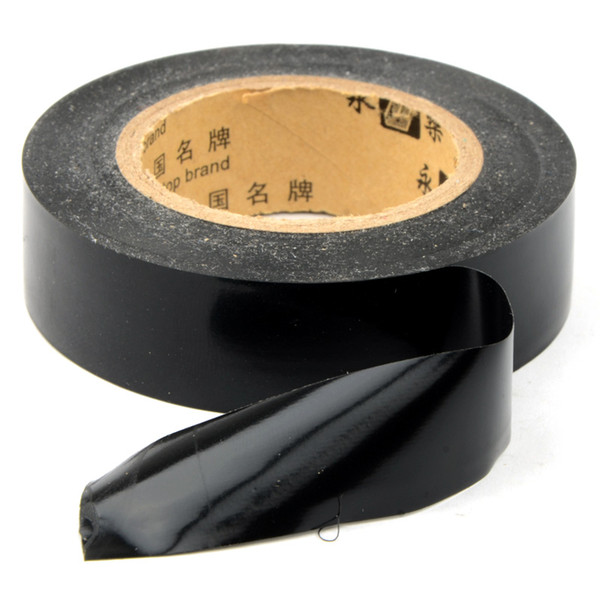 1PC 20m Vinyl Electrical Tape PVC Flame Retardant Adhesive Black M00081 VPRD