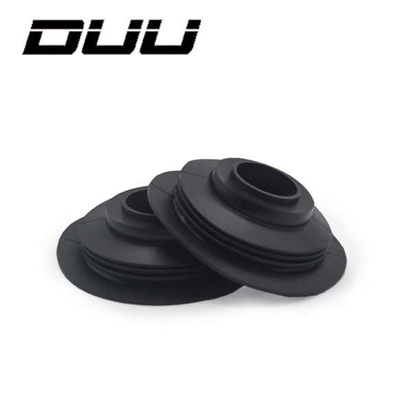 DUU 2Pcs Car Light For HID LED Headlight Dust Cover Rubber 65mm-110mm Waterproof Dustproof Sealing Headlamp Cover Ca