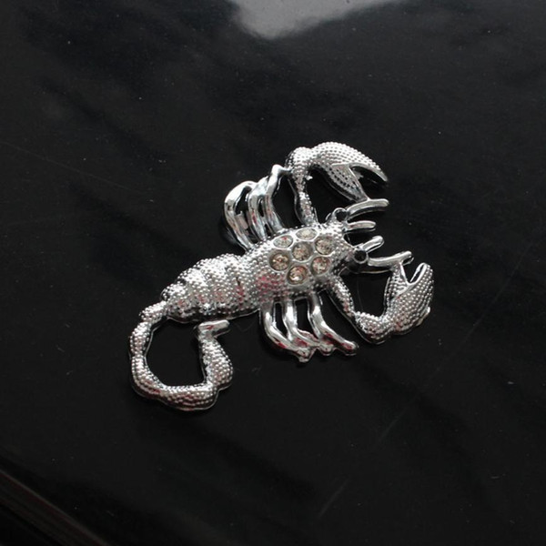 3D Car Scorpion Decals Badge Emblem Metal Auto Decoration Sticker Nov 28