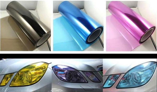 30cm*1m car light color film color stickers