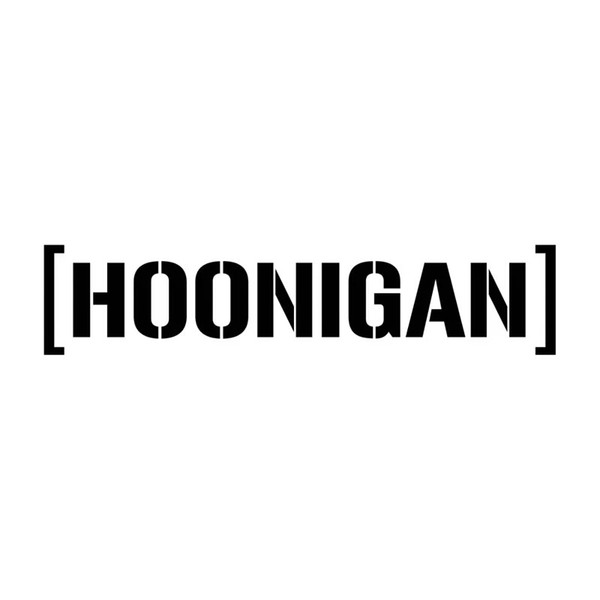 HOONIGAN Lofty quality words car sticker with reflective material CA-3002