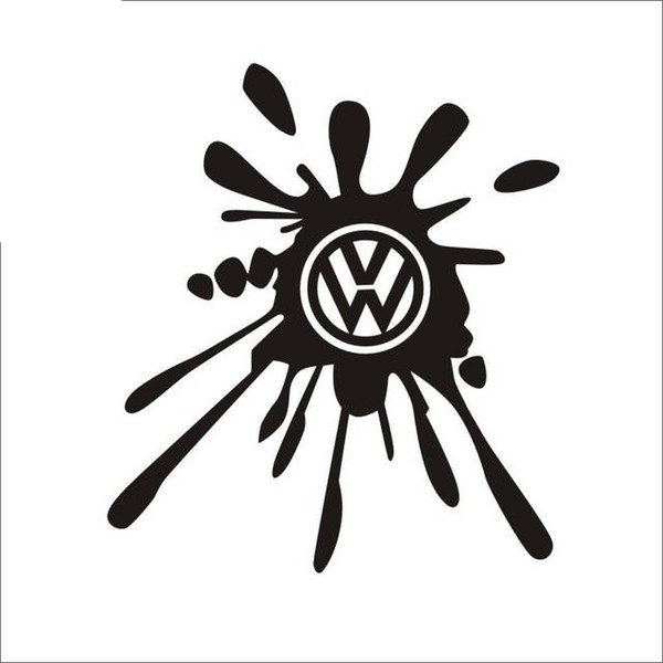 car VW racing shop service SUV car decal vinyl sticker CA-664