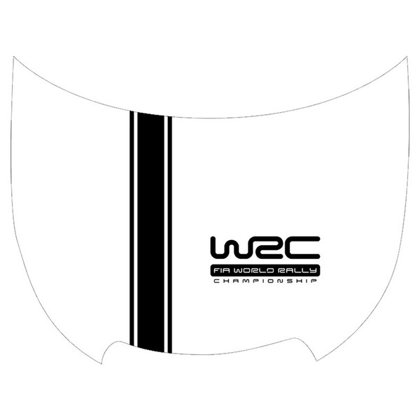 WRC passionate car body sticker car decal decal of reflective material