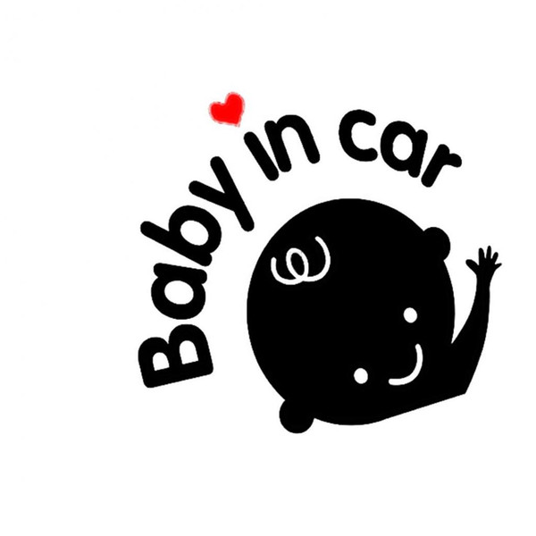 Sheet of car sticker fashion kids pattern window decal self-adhesive car bumper sticker ca-454