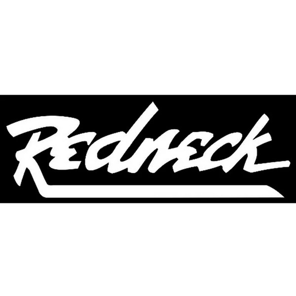 15*5CM REDNECK Letters Design Vinyl Decal Car Sticker Black/Silver CA-1270