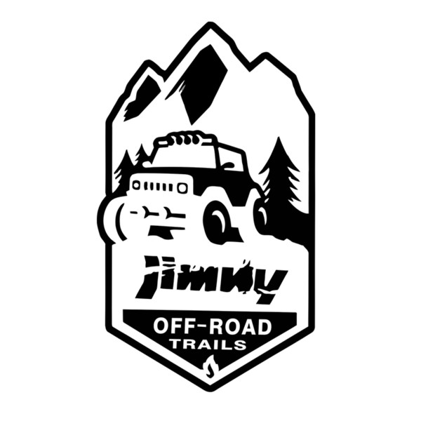 16.5*9.3 CM JIMNY creative style off road vinyl car sticker CA-1234