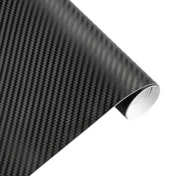 30cm X127cm Car 3D Carbon Fiber Film Vinyl Sheet Film sticker Wrapping sticker phone motorcycle accessories Cover Waterproof