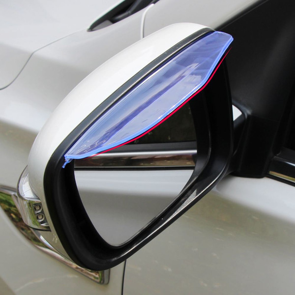 2 pcs/lot Car Rear view Mirror sticker rain eyebrow for Kia RIO K2 KIA Rio K2 2009 2010 2012 2013 2014 2015 K5 accessories