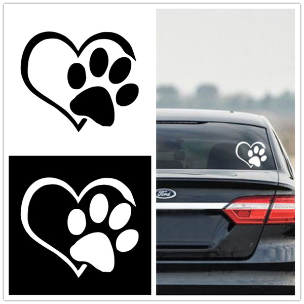 Lovely Vinyl Decal Car Stickers Black White 11.5 cm Bike Auto Exterior Accessories Whole Body