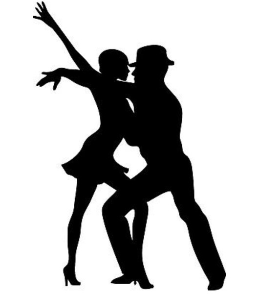 16*25CM Dance Team Decal vinyl car stickers CA-1064