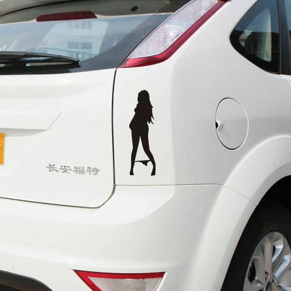 Automobile Funny Sexy Woman In Bikini Decorative Stickers Cartoon Car Sticker