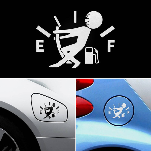 Funny Car Pull Fuel Tank Pointer To Full Hellaflush Vinyl Car Sticker