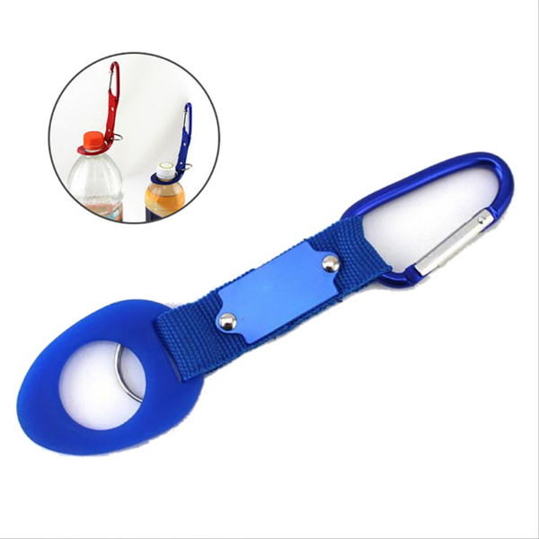 Outdoors Water Bottle Buckle Cup Hook Holder Clip Bottle Hanger Aluminum Carabiner travel Tool Camping Hiking Household Sundries