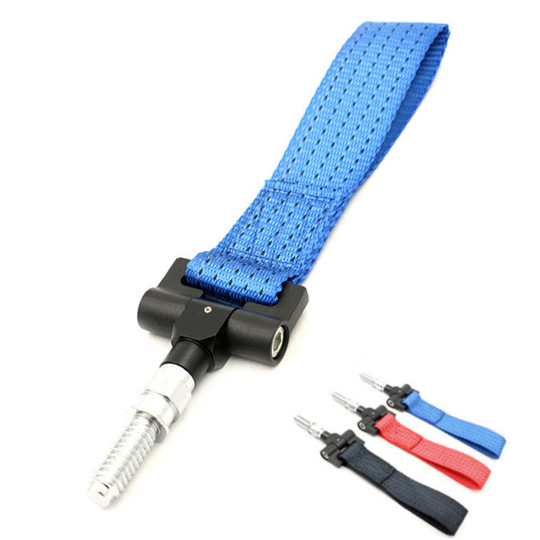 Auto Universal Car Trailer Ring Tow Towing Hook Strap 5000lb Trailer Racing Accessories for BMW E46 E30 E32 E36 E90 E91