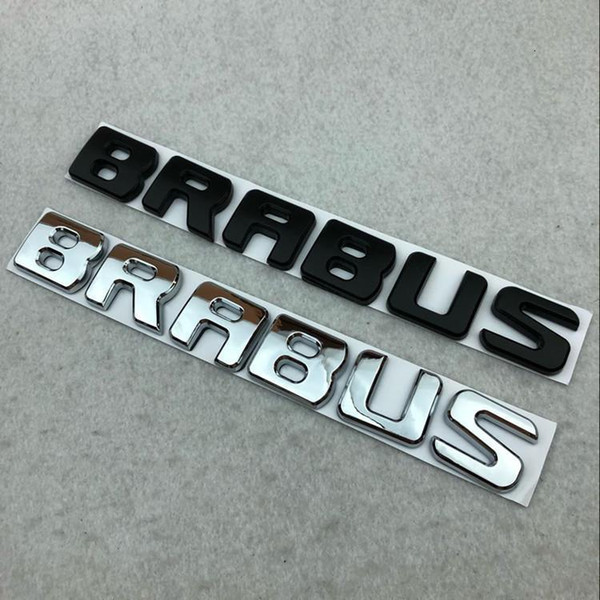 Mercedes new car stickers modified BRABUS car logo tail Babs stickers decorative sticker personality