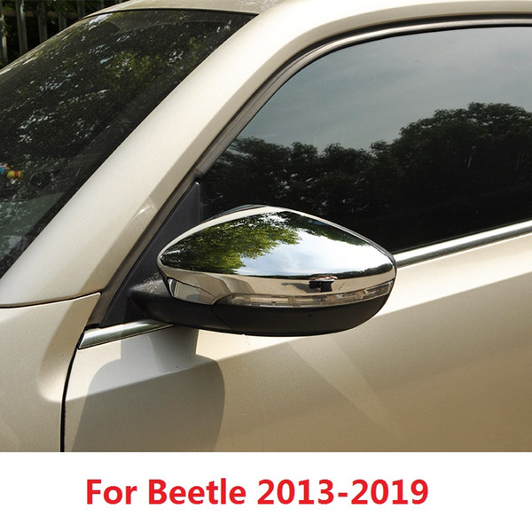 ABS Chrome Car Exterior Rearview Mirror Cover Styling Moulding Trim for Volkswagen Beetle 2012 2013 2014 2015 2016 2017 2018 2019