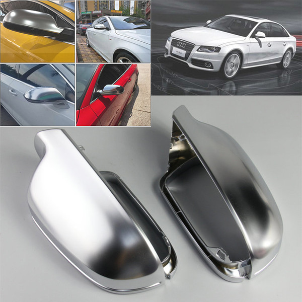 Applicable Audi A4L (2013-16 Models) A5 (2010-2016 Models) Plated Matte White Fungus Mirror Cover B8.5