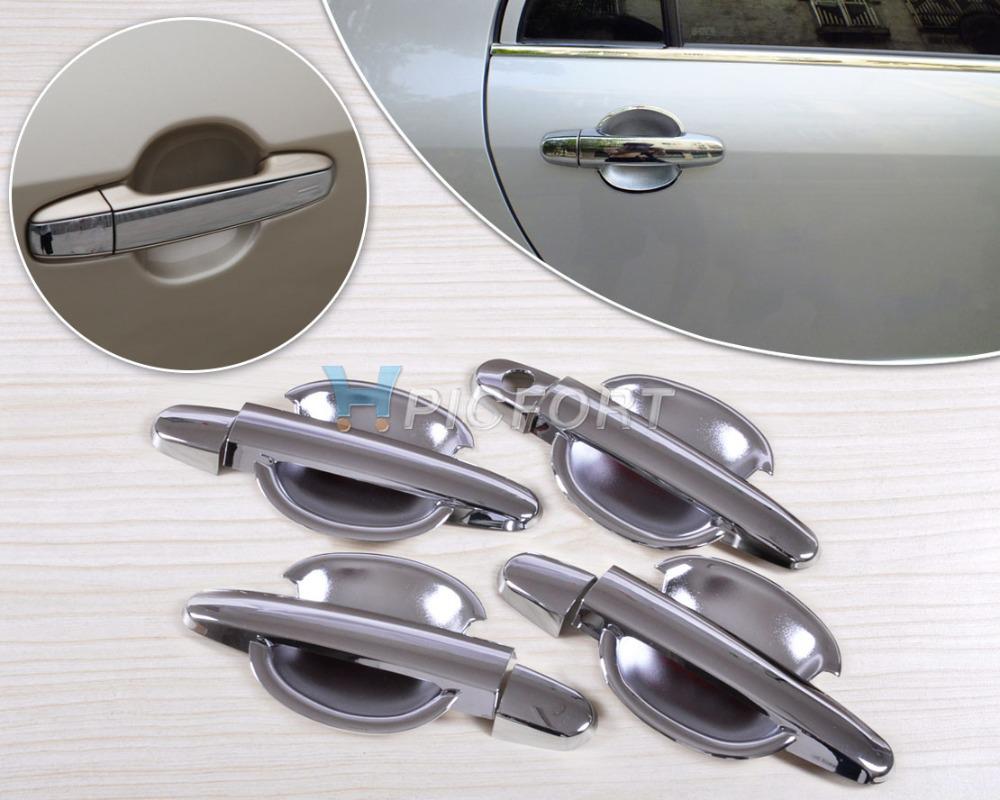 New Chrome Door Handle Cover + Cup Bowl combo for Toyota Corolla 2003+ Yaris Vios 2006-2010 - CA01163-CA01169