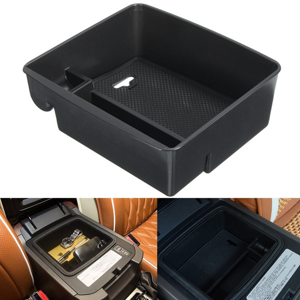 1 Set Armrest Box Storage With Mat For Toyota Land Cruiser Prado FJ120 FJ150 2004-2015 Car Center Storage Boxes Holder