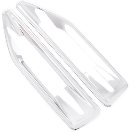 Car Styling ABS Chrome Side Light Decoration Trim Cover For KIA RIO K2 2011 2012 2013 2014 2015 2016 auto accessories