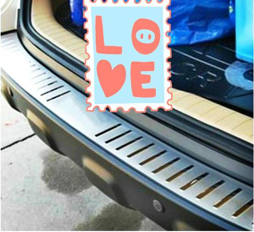 Stainless steel rear bumper protection window sill outside trunks decorative plate pedal suitable CRV CR-v