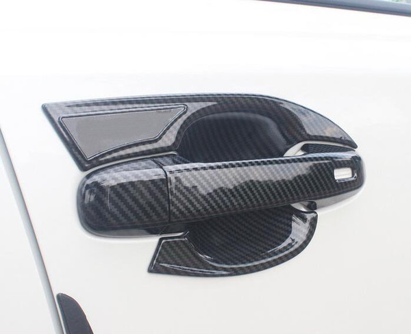 High quality 12pcs car door handle decoraiton protection cover and door handle bow decoration cover for TOYOTA CHR C-HR 2016