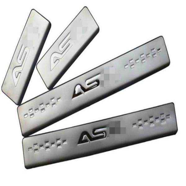 Stainless Steel Running Boards Welcome the pedal Fit For MITSUBISHI ASX